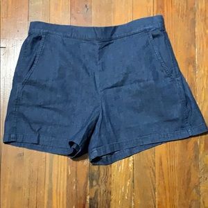 J. Crew factory pull up denim short